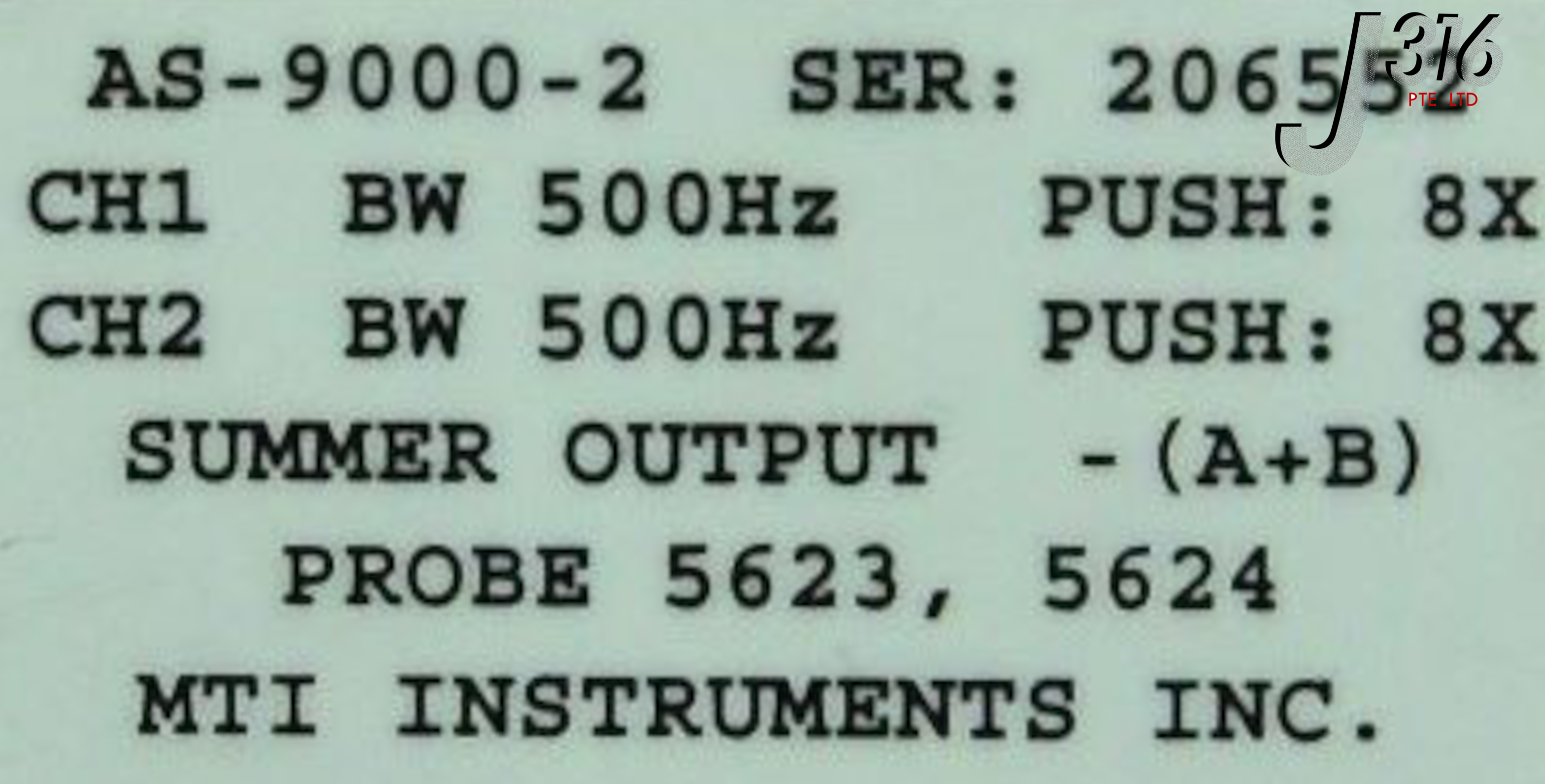 1151 MTI INSTRUMENTS ACCUMEASURE 9000 AS-9000-2 – J316Gallery